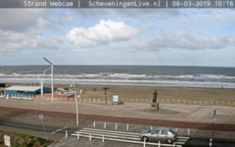 Imagen de vista previa de la cámara web Scheveningen - beach